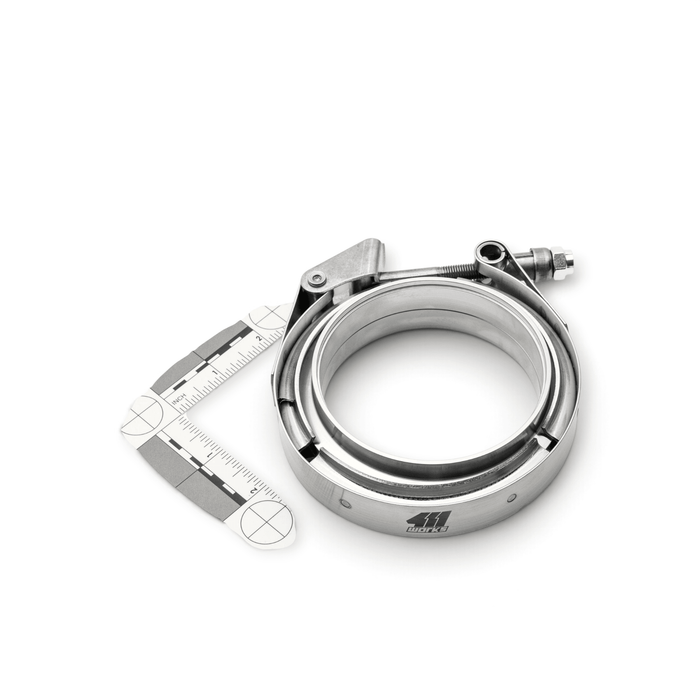 411 WORKS Stainless Steel V-Band Clamp Assembly - LunaticsCo