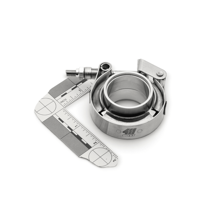 411 WORKS Stainless Steel V-Band Clamp Assembly - LunaticsCo