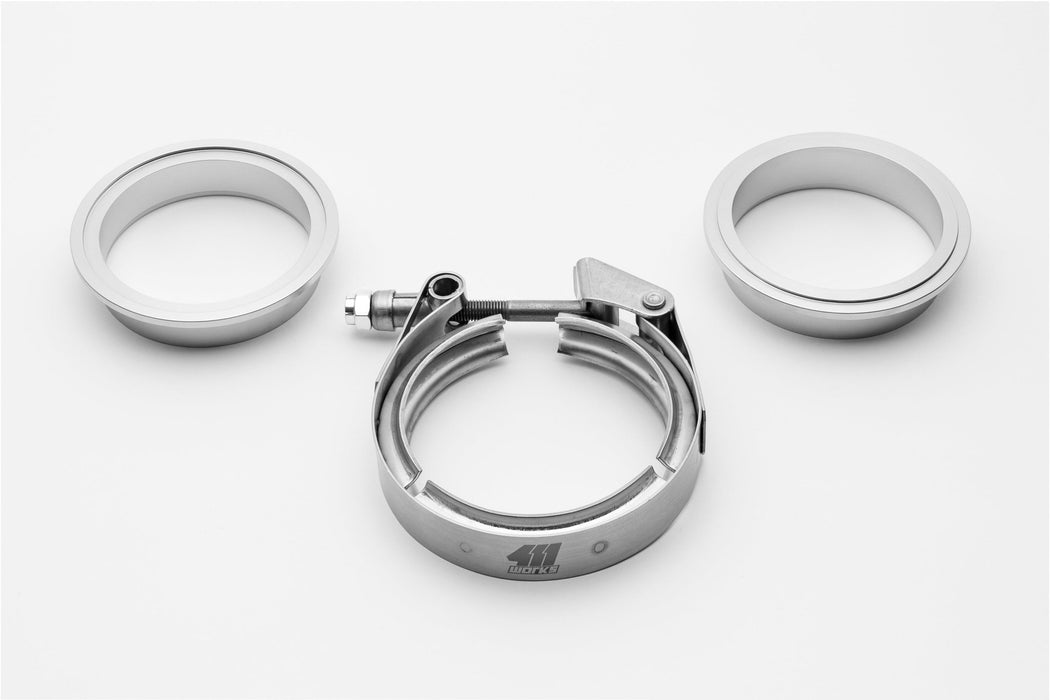 411 WORKS Stainless Steel V-Band Clamp Assembly - LunaticsCo