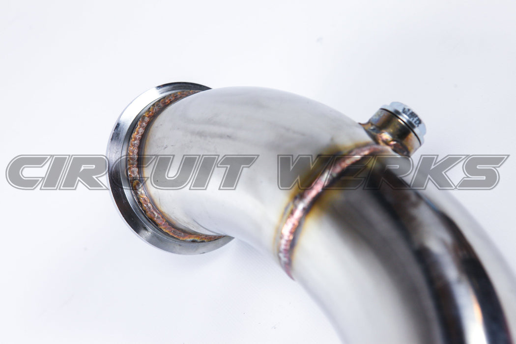 Circuit Werks 3" V-Band Single Turbo Downpipe Toyota Supra / Lexus SC300 2JZ