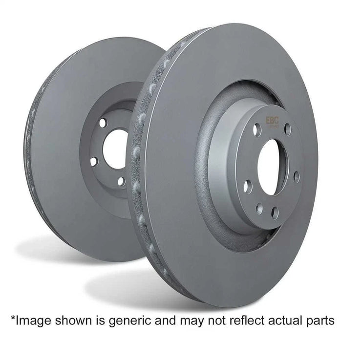 EBC S12 Brake Pad and Rotor Kit, Lexus IS250 2006-2013 (C)