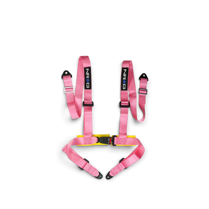 NRG 4 Point Seat Belt Harness / Buckle Lock- Pink