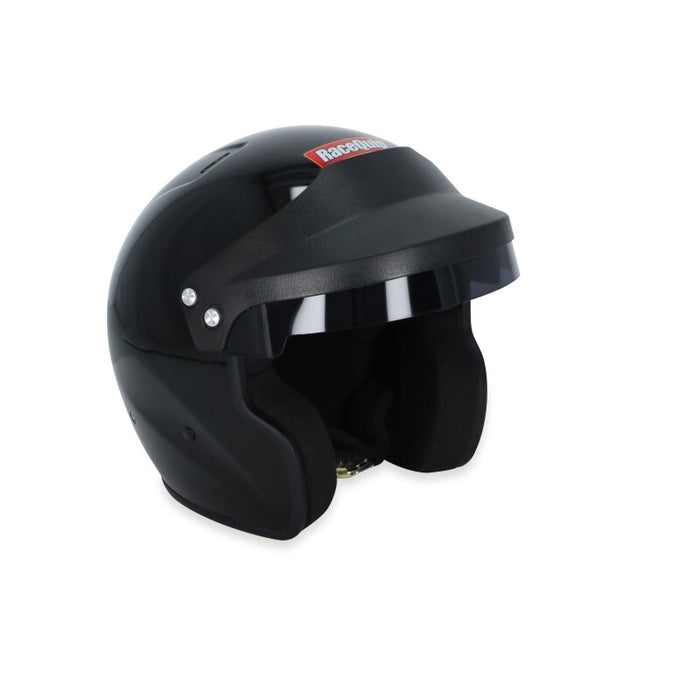 RaceQuip OF25 Helmet, Snell SA2025, Gloss Black - XL