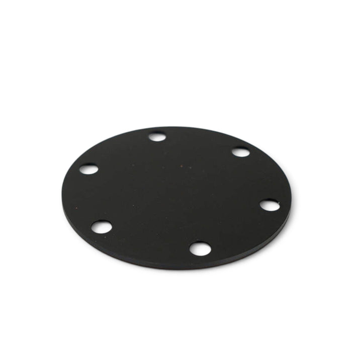 NRG Horn Delete Plate Laser Logo - Black