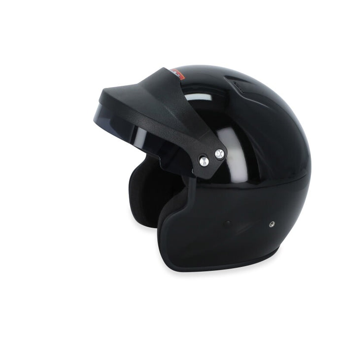 RaceQuip OF25 Helmet, Snell SA2025, Gloss Black - Small