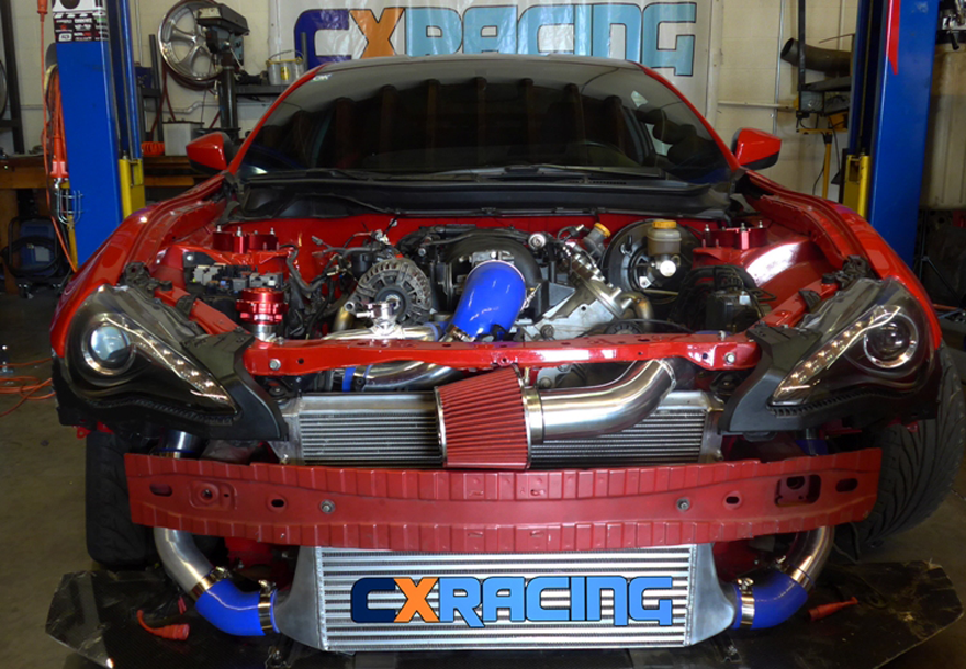 CXRacing Intercooler Piping Pipe Tube Kit 2012-2015 FR-S / Subaru BRZ LS1 Engine Swap