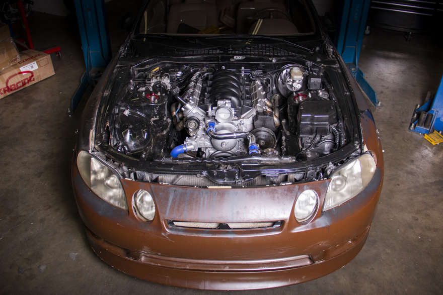 CXRacing LS1 Engine T56 Trans Mount Headers Kit For 91-00 Lexus SC300 LSX