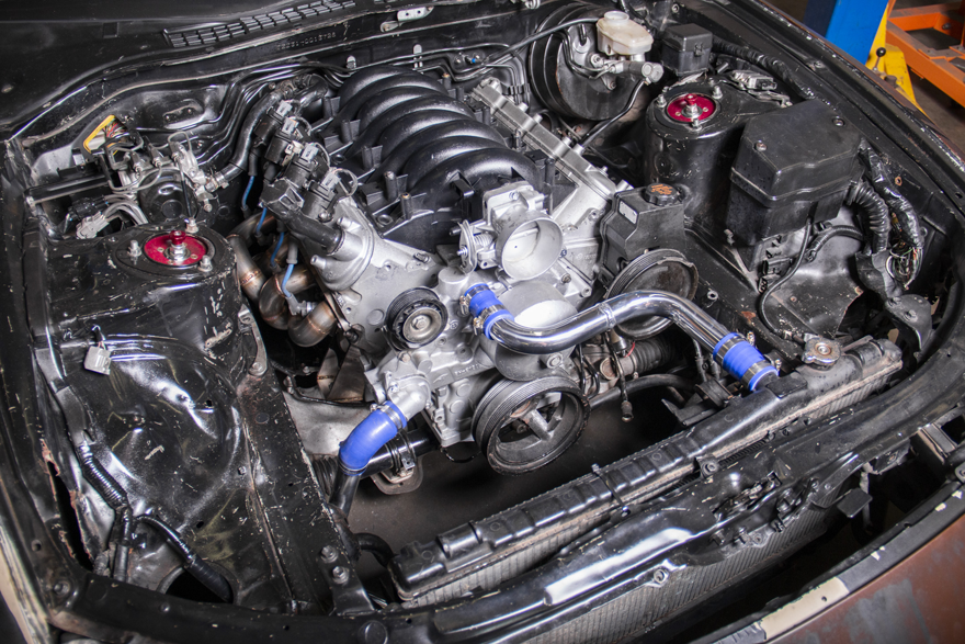 CXRacing LS1 Engine T56 Trans Mount Headers Kit For 91-00 Lexus SC300 LSX