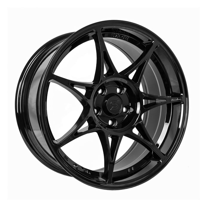 Stage Wheels Foushee 18x8.5 +42mm 5x112 CB: 73.1 Color: Black