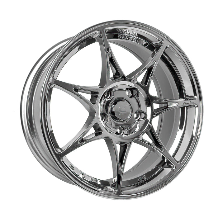 Stage Wheels Foushee 18x9.5 +38mm 5x114.3 CB 73.1 Chrome