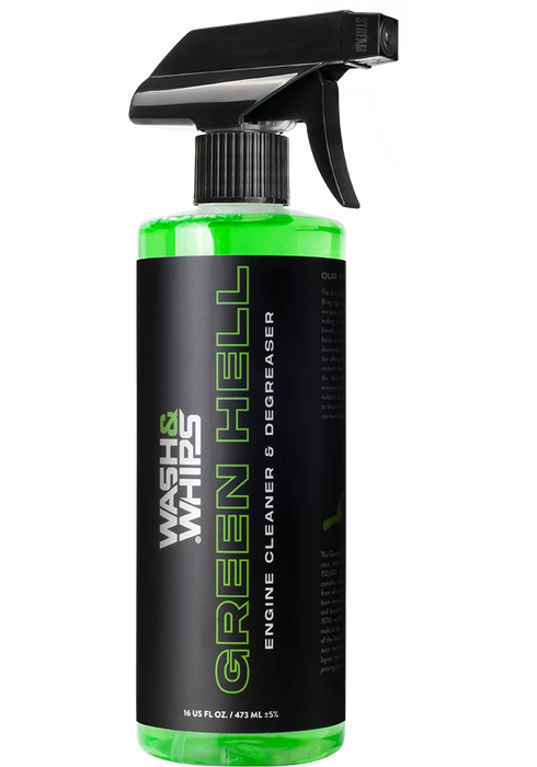 WASH&WHIPS Green Hell Engine Cleaner & Degreaser