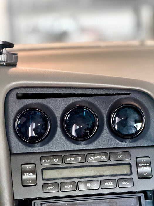 MK1 Motorsport Center Dash Air Vent Gauge Pod 98-05 Lexus GS / Toyota Aristo