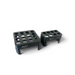 LunaticsCo MK1 Motorsport 1UZ spark plug organizer trays in black ASA plastic with 8 and 16 plug capacity slots.
