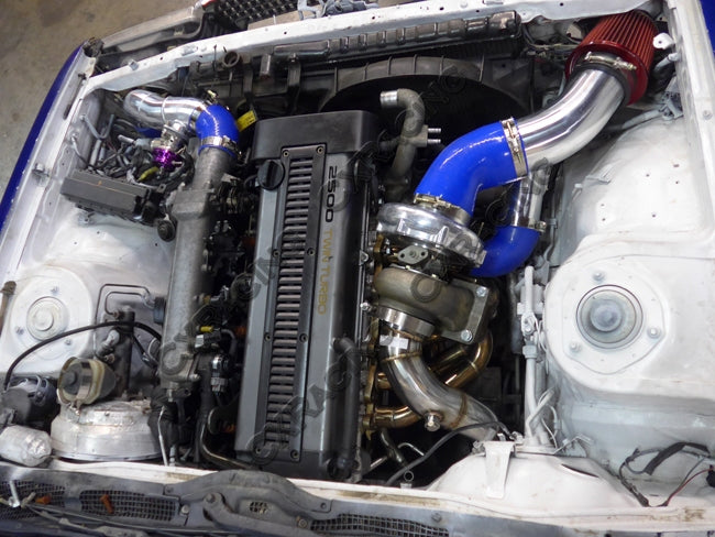 CXRacing Single Top Mount Turbo Kit Toyota Cressida MX83 1JZ-GTE Swap 1988–1992