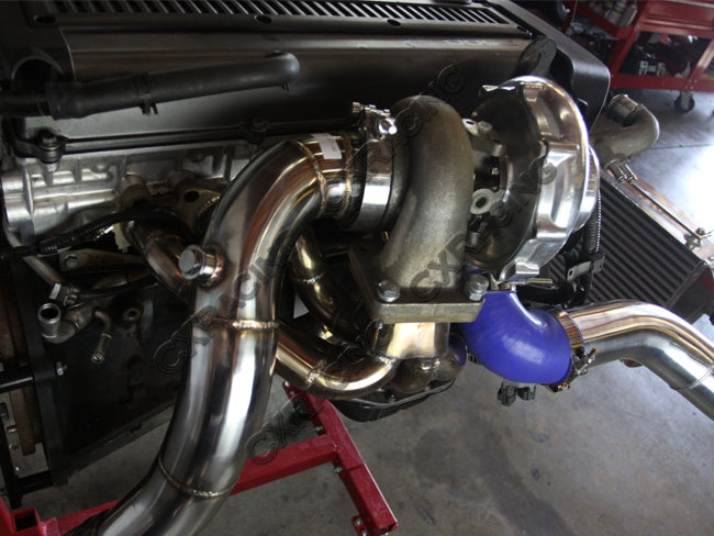 CXRacing Single Top Mount Turbo Kit Toyota Cressida MX83 1JZ-GTE Swap 1988–1992
