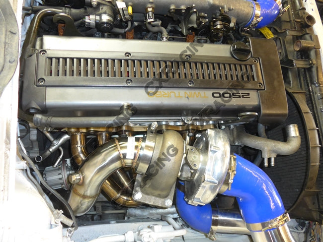 CXRacing Single Top Mount Turbo Kit Toyota Cressida MX83 1JZ-GTE Swap 1988–1992