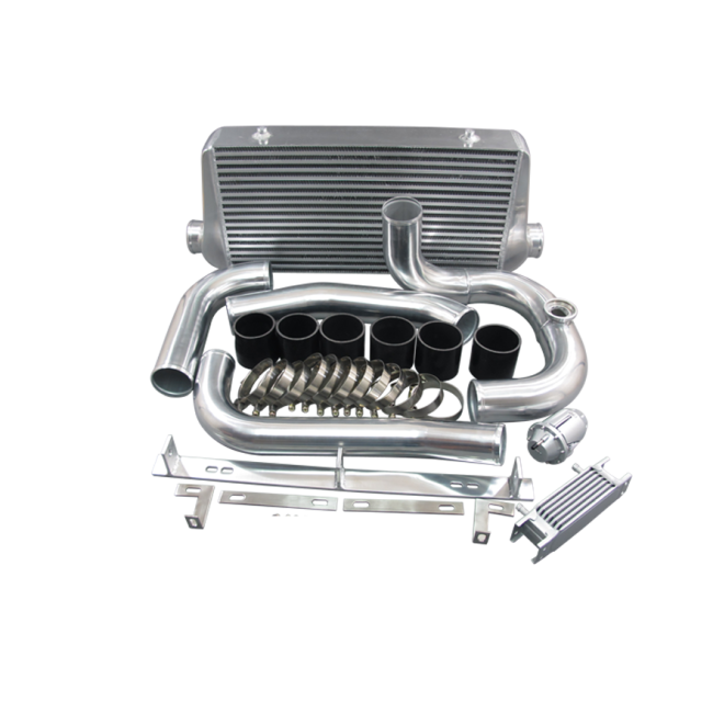 CXRacing Front Mount Intercooler Pipe Tube Kit 93-02 Toyota Supra MKIV 2JZ-GTE Factory Twin Turbo
