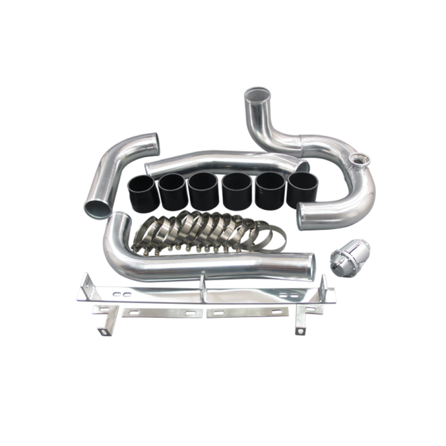 CXRacing Front Mount Intercooler Pipe Tube Kit 93-02 Toyota Supra MKIV 2JZ-GTE Factory Twin Turbo