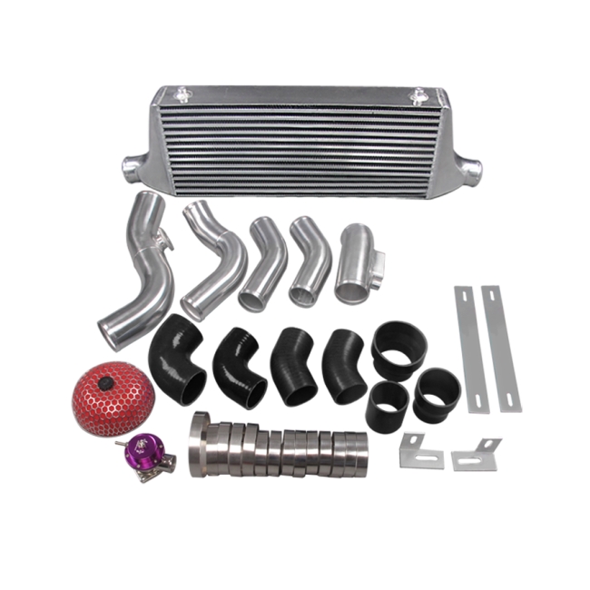 CXRacing Intercooler and Turbo Intake/Air Filter Kit, 12-15 Subaru BRZ / FR-S 2JZ-GTE Single Turbo