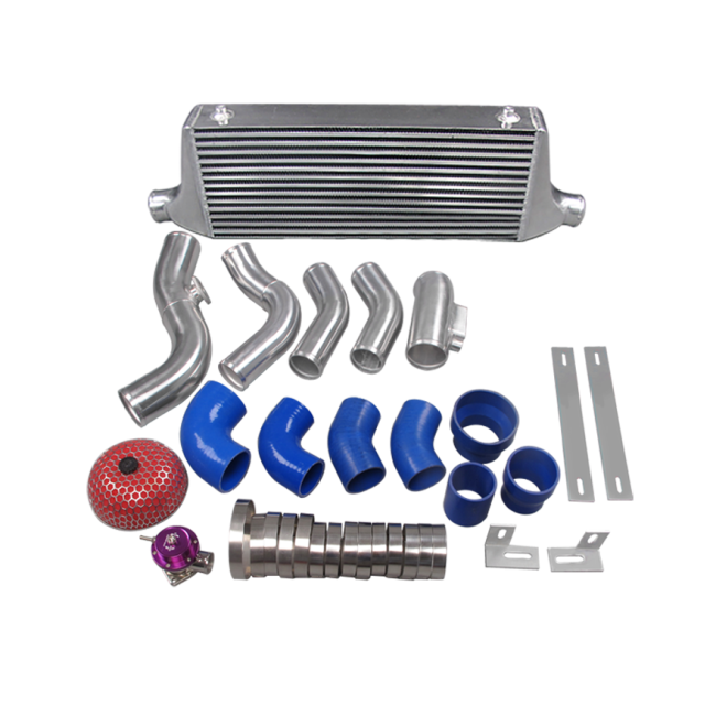 Intercooler + Turbo Intake/Air Filter Kit for Subaru BRZ / Scion FRS 2JZ-GTE Single Turbo