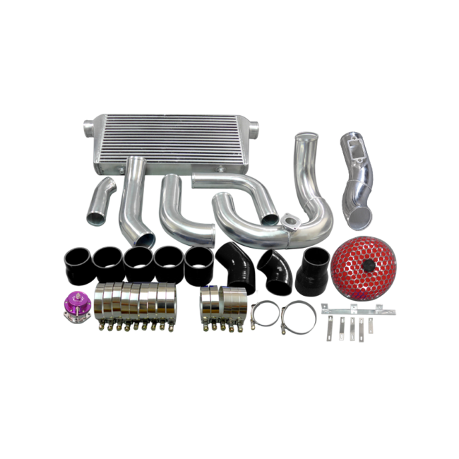CXRacing Intercooler Piping & Turbo Intake Kit Lexus SC300 Z30 2JZ-GTE VVT-i Single Top Mount Turbo Swap 92–00