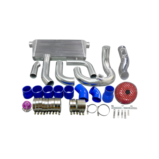 Intercooler + Piping + Turbo Intake Kit for Lexus SC300 2JZ-GTE Single Turbo