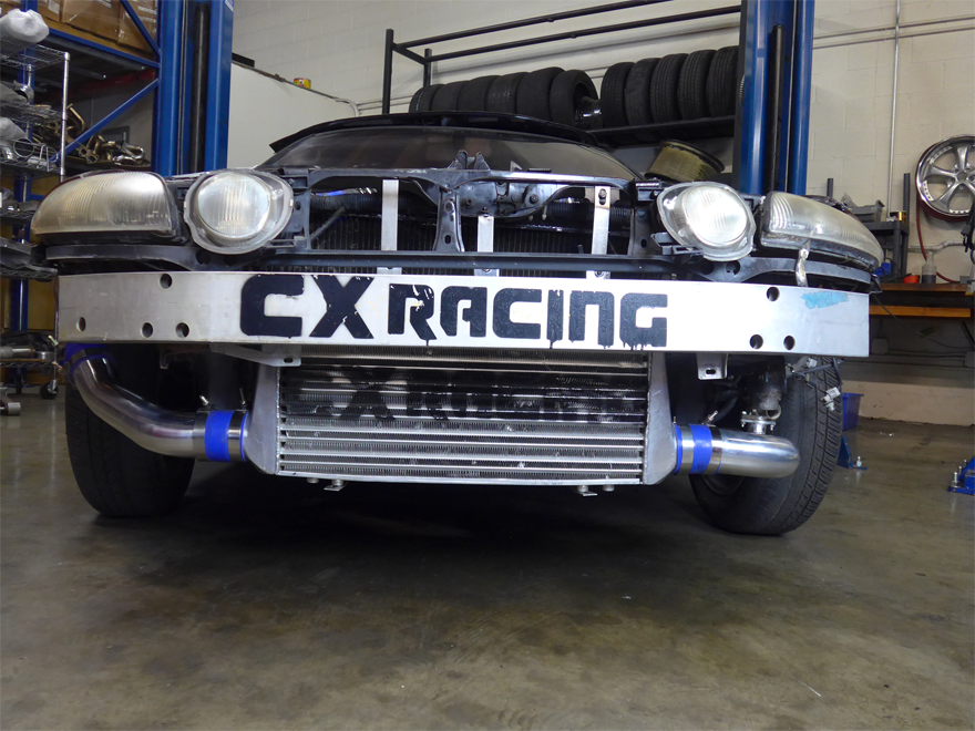CXRacing Front Mount Intercooler & Piping Kit Lexus SC300 Z30 1JZ-GTE Factory Twin Turbo Swap 92–00