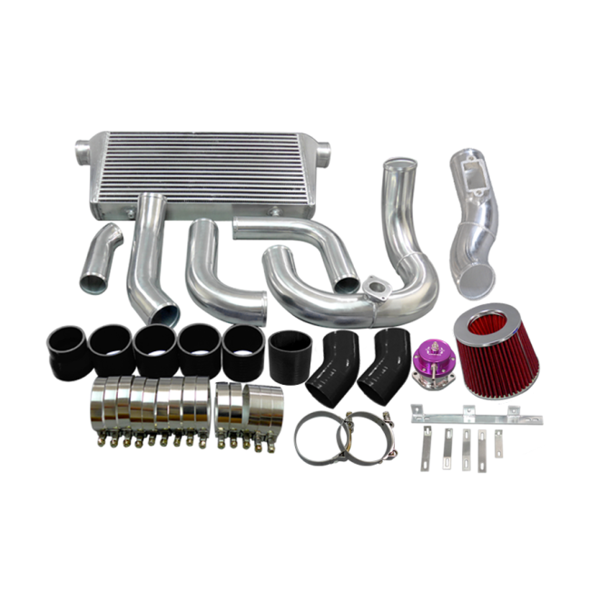CXRacing Front Mount Intercooler Piping & Turbo Intake Kit Lexus SC300 Z30 2JZ-GTE VVT-i Factory Twin Turbo Swap 92–00