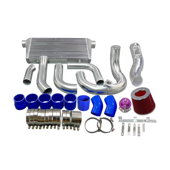 Intercooler + Piping + Turbo Intake Kit for Lexus SC300 2JZ-GTE Twin Turbo
