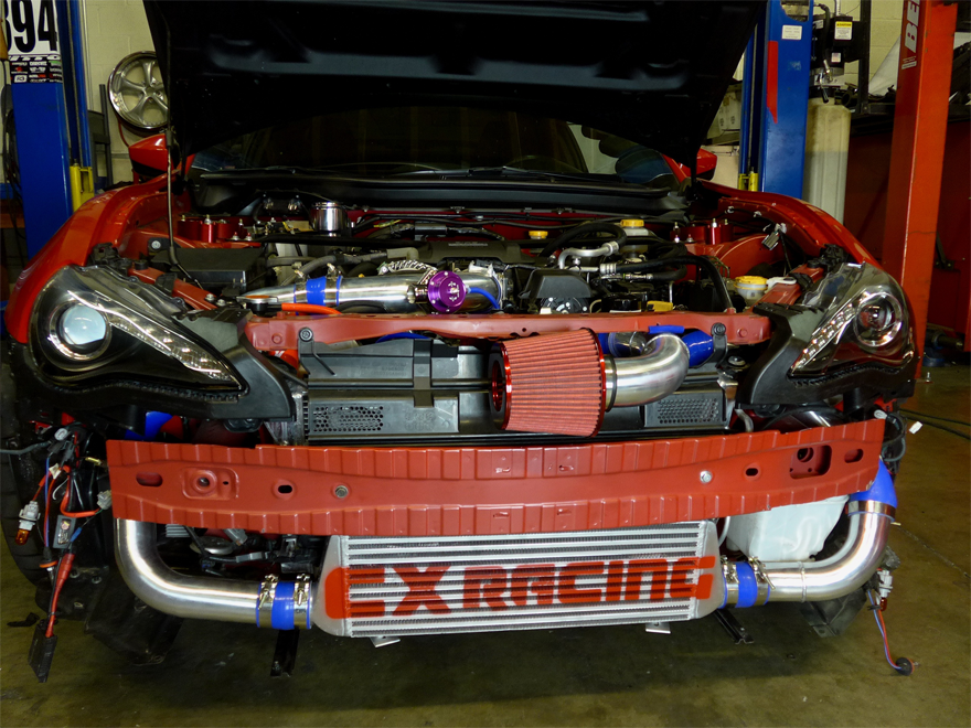 CXRacing FA20 Intercooler and Turbo Intake Piping Kit 12-16 Scion FR-S / Subaru BRZ / Toyota GT86