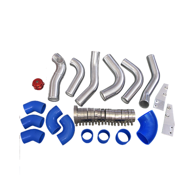 CXRacing Big-Core Intercooler Piping and BOV Kit 86-92 Toyota Supra MK3 LS1 Swap Twin Turbo