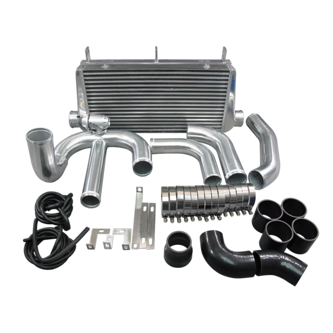 CXRacing 4in Core Front Mount Intercooler Pipe Tube Kit 93-02 Toyota Supra MKIV 2JZ-GTE Single Turbo