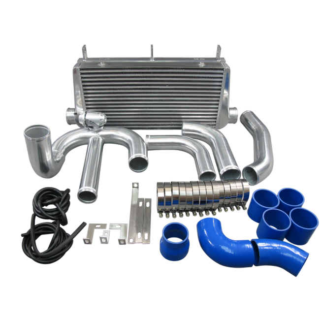 4" Core Front Mount Intercooler Pipe Tube Kit for Toyota Supra MKIV 2JZ-GTE Single Turbo