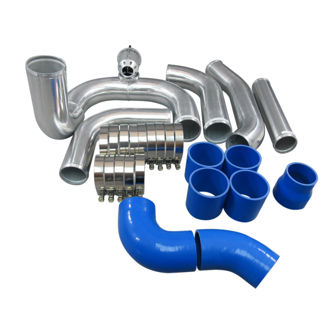 CXRacing 4in Core Front Mount Intercooler Pipe Tube Kit 93-02 Toyota Supra MKIV 2JZ-GTE Single Turbo