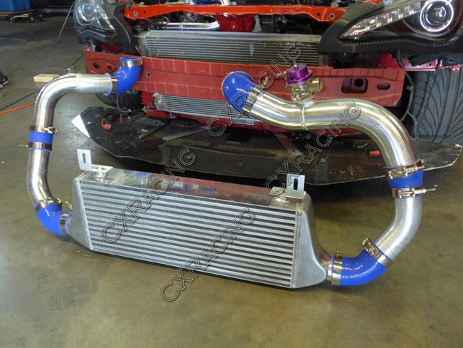 CXRacing Intercooler Turbo Intake Radiator Hard Pipe Kit 12-15 Subaru BRZ / FR-S 2JZ-GTE Single Turbo