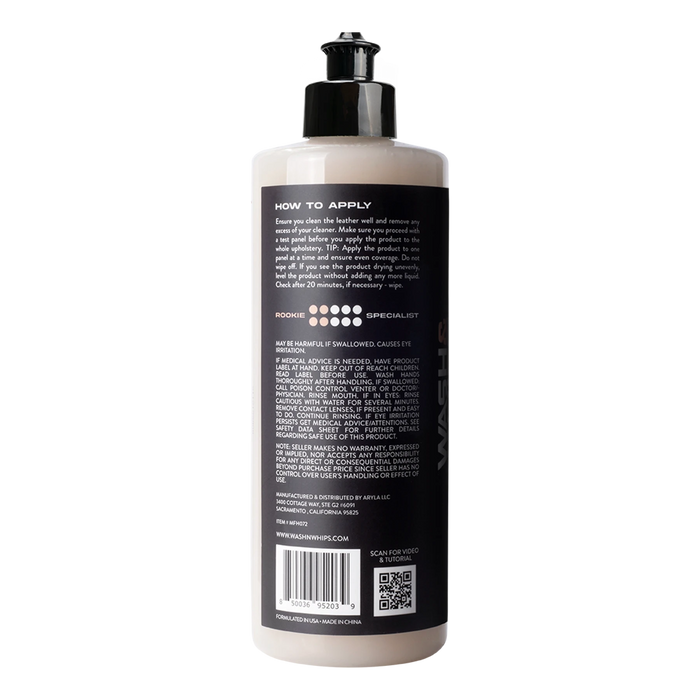 WASH&WHIPS Monza Leather Coating & Conditioner