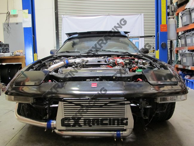 CXRacing Front Mount Intercooler Pipe Tube Kit 1986-1992 Toyota Supra MK III 7M-GTE