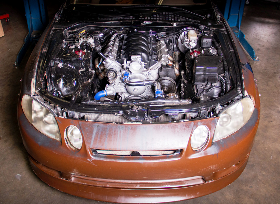 CXRacing LS1 Engine T56 Trans Mount Headers Kit For 91-00 Lexus SC300 LSX