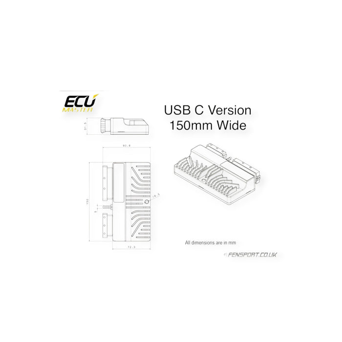 BEEngineering ECUMaster Black ECU Factory Mount Lexus IS300 | GS300/400/430