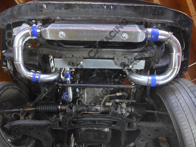 CXRacing Intercooler Piping BOV Kit 86-92 Toyota Supra MK3 1JZ-GTE VVTI Stock Turbo