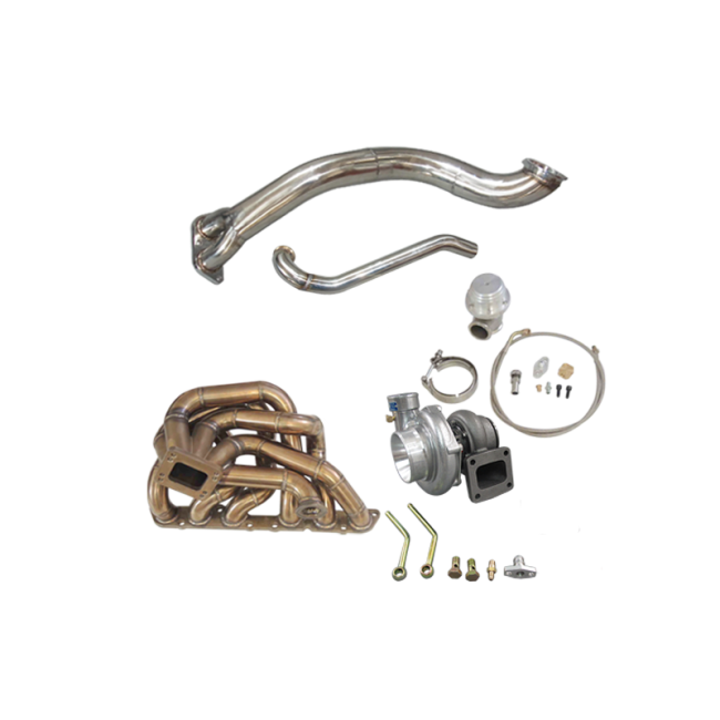 CXRacing GT35 Turbo & Front Mount Intercooler Kit Lexus GS300 2JZ-GE VVT-i NA-T 98–05