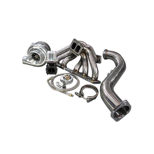 CXRacing T70 Top Mount Turbo Kit 2JZ-GE VVT-i Lexus GS300, SC300 & Toyota Supra MK3 NA-T