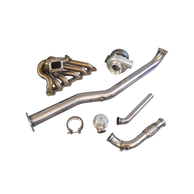 CXRacing GT35 Single Turbo & Front Mount Intercooler Kit Lexus IS300 XE10 2JZ-GTE Swap 01–05