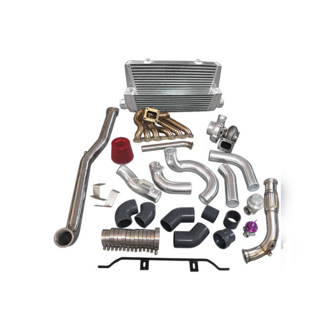 CXRacing GT35 Single Turbo & Front Mount Intercooler Kit Lexus IS300 XE10 2JZ-GTE Swap 01–05