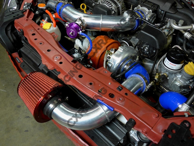 CXRacing T3 Ball Bearing Turbo & Front Mount Intercooler Kit FR-S ZN6 & Subaru BRZ ZC6 FA20 NA-T 12-21