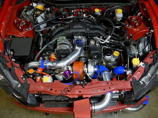 CXRacing T3 Ball Bearing Turbo & Front Mount Intercooler Kit FR-S ZN6 & Subaru BRZ ZC6 FA20 NA-T 12-21