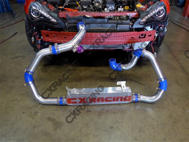 CXRacing T3 Ball Bearing Turbo & Front Mount Intercooler Kit FR-S ZN6 & Subaru BRZ ZC6 FA20 NA-T 12-21