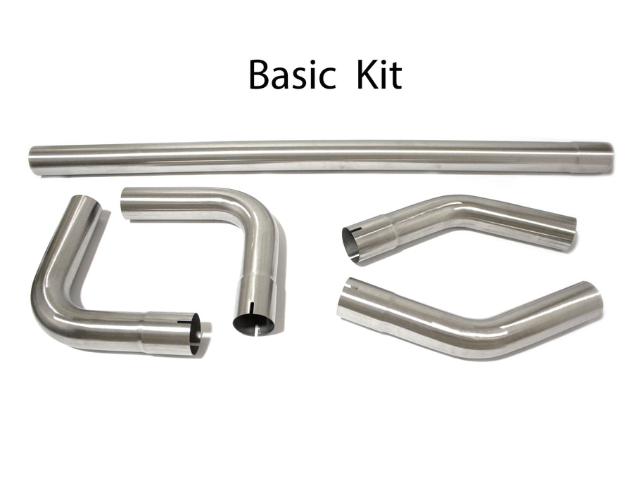 Xcessive Manufacturing IS300 DIY Exhaust Kit 2.5-Inch Stainless Steel Piping