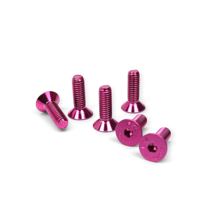 NRG Steering Wheel Screw Kit Upgrade Pink Conical