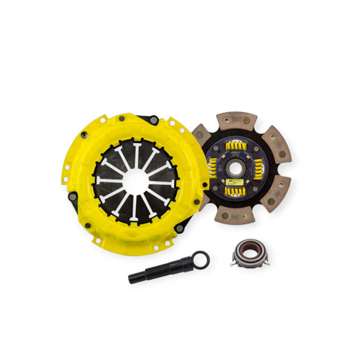 ACT Sport Race Sprung 6-Pad Clutch Kit for 1990-1991 Geo Prizm - Lunaticsco